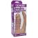 Attacco per dildo naturale a doppio penetratore Vac-U-Lock