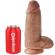 King Cock - Pechy Dildo Realistyczne 23 CM Karmel