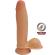 Get Real - Dual Density Dildo 12 CM Met Natuurlijke Testikelen