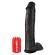 King Cock 15 Inch Cock with Balls Black