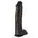 King Cock 15 Inch Cock with Balls Black