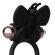 Coquette Chic Desire - Cockring Papillon Avec Vibrateur NOIR/ Or