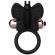 Coquette Chic Desire - Cockring Papillon Avec Vibrateur NOIR/ Or