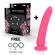 Delta Club - Toys Harnais + Dong Silicone Rose 20 CM -O- 4 CM