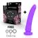 Delta Club - Toys Arnes + Dong Silicone Violet 20 CM -O- 4 CM