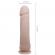 The Big Penis Realistic and Vibrating Dildo Flesh 26 CM