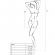 Passion - Woman BS026 Schwarzer Kleiderstil Bodystocking, Eine GrÖsse