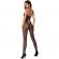 Passion - Vrouw BS065 Zwarte Bodystocking One Size