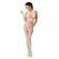 Passion - Woman BS048 Weisser Bodystocking, Eine GrÖsse