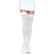 Leg Avenue Nylon Thigh Highs White