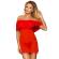 Subblime - Dresses Short Dress + Thong Red L / XL