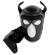 Darkness - Maschera Per Cani In Neoprene Con Muserella Rimovibile L