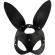 Coquette Chic Desire - Masque En Cuir Vegan Avec Oreilles De Lapin
