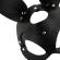 Coquette Chic Desire - Masque En Cuir Vegan Avec Oreilles De Lapin