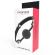 Darkness - Billon En Silicone Noir
