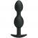 Pretty Love - Balles Anal En Silicone 12.5 CM Noires