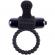 Fantasy C-Ringz - Anneau Vibrant En Silicone Noir Fantasy C-Ring