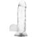 X Ray - Dildo Transparente Com Bolas 15.5 CM -O- 3.5 CM