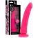 Delta Club - Speelgoed Dildo Roze Medische Siliconen 17 CM -of- 3 CM