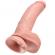 King Cock - 9 Carne De Dildo Com Bolas 22.9 CM