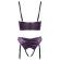 Cottelli Satin Quarter Cup Bra Set