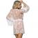 Subblime - Witte Kanten Bellende Mouwen Babydoll L/XL