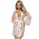 Subblime - Witte Kanten Bellende Mouwen Babydoll L/XL