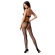 Passion - Woman BS080 Bodystocking Czarny Jeden Rozmiar