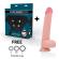 Rockarmy - Arn S + Dildo W Plynie Silikonowym Premium Kingcobra 24 CM -O- 4.77 CM