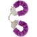 ToyJoy Furry Fun Cuffs Bondage  Purple