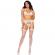 Leg Avenue Three Pieces Set Bra, Garter Belt and G-String