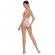 Passion - Vrouw BS088 Witte Bodystocking One Size
