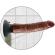 King Cock 17.78 CM Vibrating Cock Brown