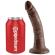 King Cock - 7 Dildo Chocolate 17.8 CM
