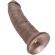King Cock - 9 Dildo Marrone 22.9 CM