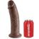 King Cock - 10 Dildo Marrom 25.4 CM