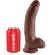 King Cock - 9 Dildo Marrone Con Sfere 22.9 CM