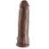 King Cock - 12 Dildo Castanho Com Bolas 30.48 CM