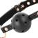 Begme - Black Edition Ball Gag Weganska Skora
