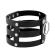 Coquette Chic Desire - Vegan Lederen Choker In Fetish-Stijl