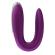 Satisfyer - Vibratore Doppio Partner Divertente Viola