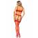 Leg Avenue - Set Tre Pezzi Taglia Unica - Rosso