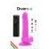 Diversia - Dildo Vibrant Flexible Violet 18 CM -O- 4 CM