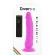 Diversia - Dildo Vibrant Flexible Violet 21 CM -O- 4.9 CM