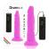 Diversia - Dildo Vibrant Flexible Violet 23 CM -O- 4.3 CM