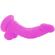 Diversia - Dildo Vibrant Flexible Violet 21.5 CM -O- 4.5 CM