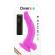 Diversia - Dildo Vibrant Flexible Violet 21.5 CM -O- 4.5 CM