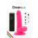 Diversia - Dildo Vibrant Flexible Rose 17 CM -O- 3.3 CM
