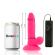 Diversia - Dildo Vibrant Flexible Rose 17 CM -O- 3.3 CM