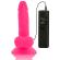 Diversia - Dildo Vibrant Flexible Rose 17 CM -O- 3.3 CM